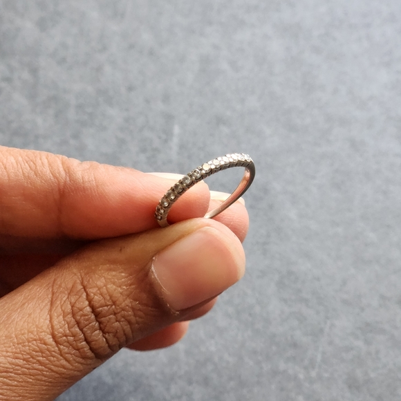 Zales Diamond Wedding Band white gold - Picture 2 of 5